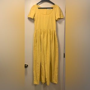 Christy Dawn The Scarlet Dress in Mustard